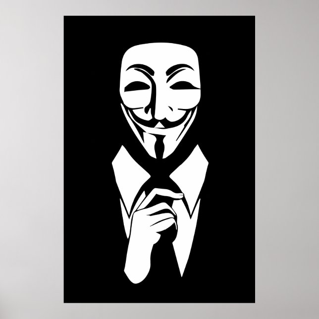 We are anonymous poster (Front)