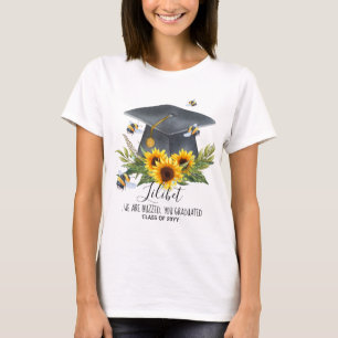 We Are BUZZED! GRADUATION Gift Personalised BEES T-Shirt