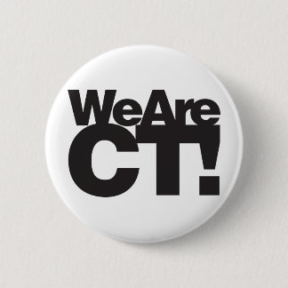 We Are Connecticut 6 Cm Round Badge