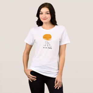 We are Family (Dog ang Cat) Tri-Blend Shirt