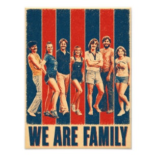 We Are Family Photo Print