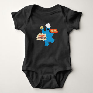 We Are Foodies   Fresh Cookies! Baby Bodysuit