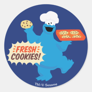 We Are Foodies   Fresh Cookies! Classic Round Sticker