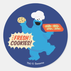 We Are Foodies   Fresh Cookies! Classic Round Sticker