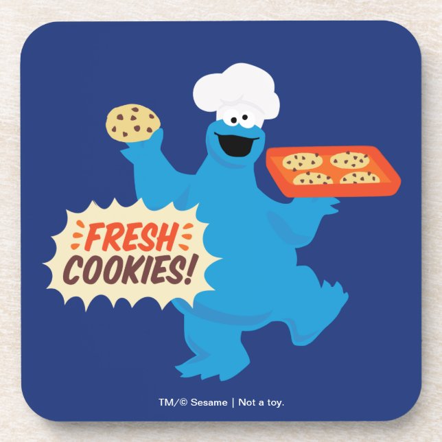 We Are Foodies | Fresh Cookies! Coaster (Front)