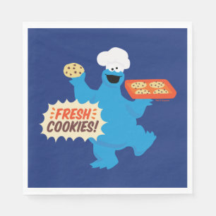 We Are Foodies   Fresh Cookies! Napkin