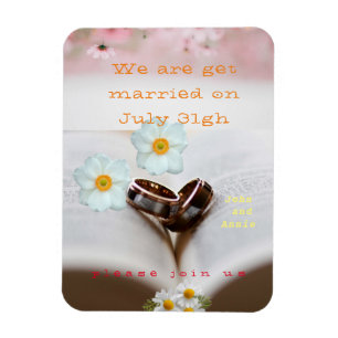 we are get married magnet