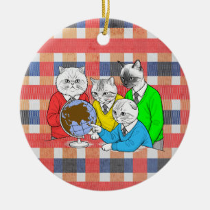 we are here ceramic tree decoration