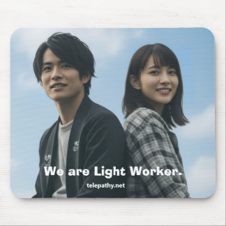 We are Light Worker Mouse Mat