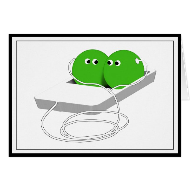 We Are Like Two Peas In A Pod (Front Horizontal)