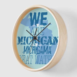 We Are Michigan Michigama Great Waters Clock