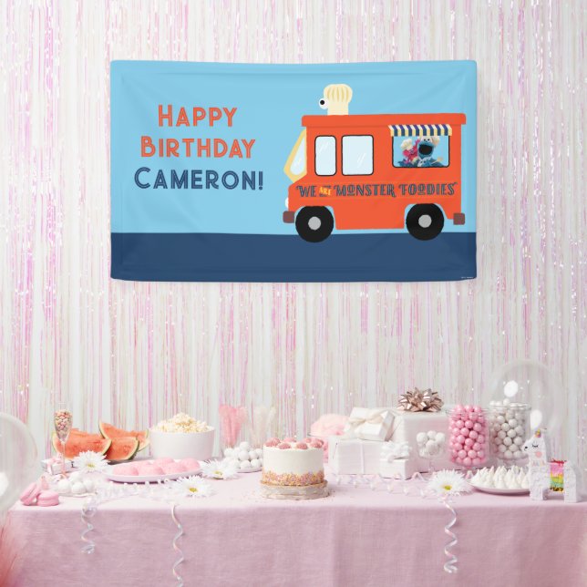 We Are Monster Foodies Banner (Party)