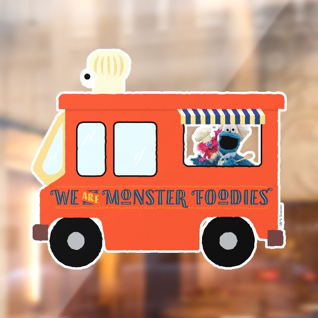 We Are Monster Foodies Window Cling (Sheet 2)