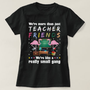 we are more than teacher friends , flamingo T-Shirt