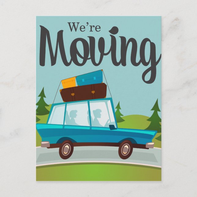 We Are Moving Announcement (Front)