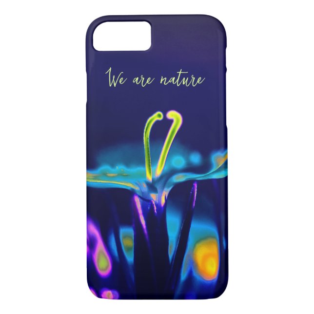 "We Are Nature" iPhone 7/8 case (Back)
