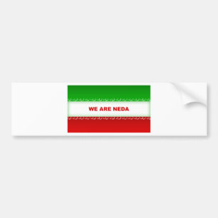 We are Neda Bumper Sticker