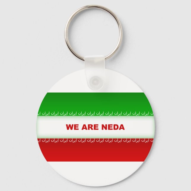 We are Neda Key Ring (Front)