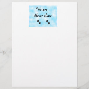 We are never alone-flyer flyer
