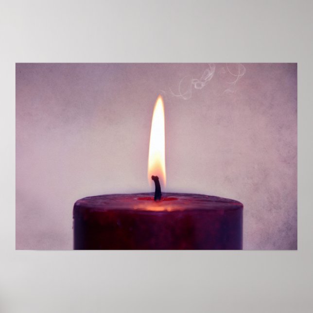 ~We are no more than candles burning in the wind~ Poster (Front)