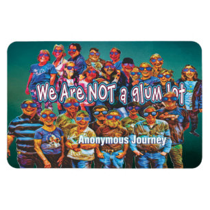 we are not a glum lot 4x6 magnet 26c