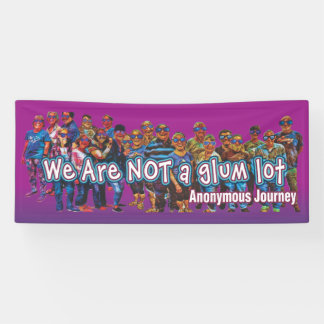we are not a glum lot banner 26a-k