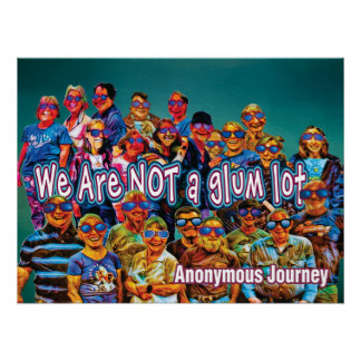 we are not a glum lot  poster 26k