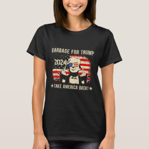 We Are Not Garbyge Votetrump 2024 Trump Supporter T-Shirt