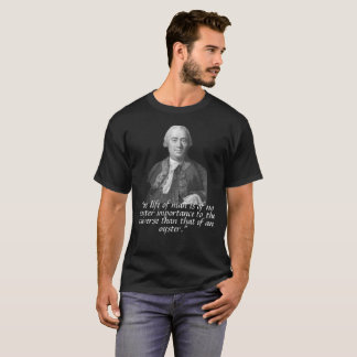 We are of no importance David Hume Dark Shirt