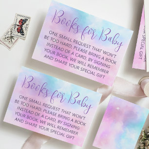 We are on Cloud Nine Baby Shower Diaper Raffle Enclosure Card