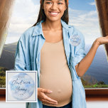 We Are On Cloud Nine Blue Boy Baby Shower Mummy 6 Cm Round Badge<br><div class="desc">Welcome to our "We Are On Cloud Nine Blue Boy Baby Shower" collection, where every piece is designed to elevate your celebration of the imminent arrival of your little one. This collection captures the essence of joy and anticipation with its dreamy, whimsical theme. Imagine floating amidst serene blue skies adorned...</div>