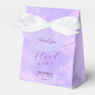 We Are On Cloud Nine Tender Baby Shower Favour Box