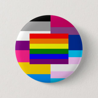 We are one! 6 cm round badge