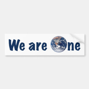 We are One - Bumper Sticker