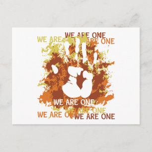 We Are One Postcard