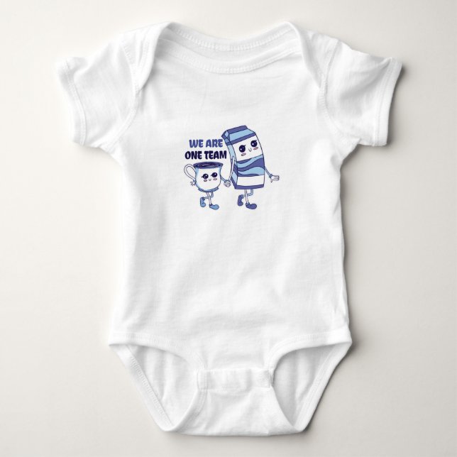 We are one Team Baby Bodysuit (Front)