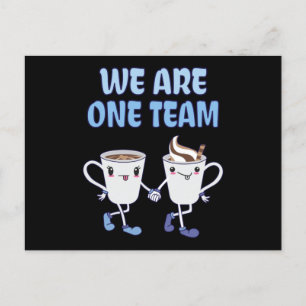 We are one Team Postcard