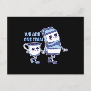 We are one Team Postcard