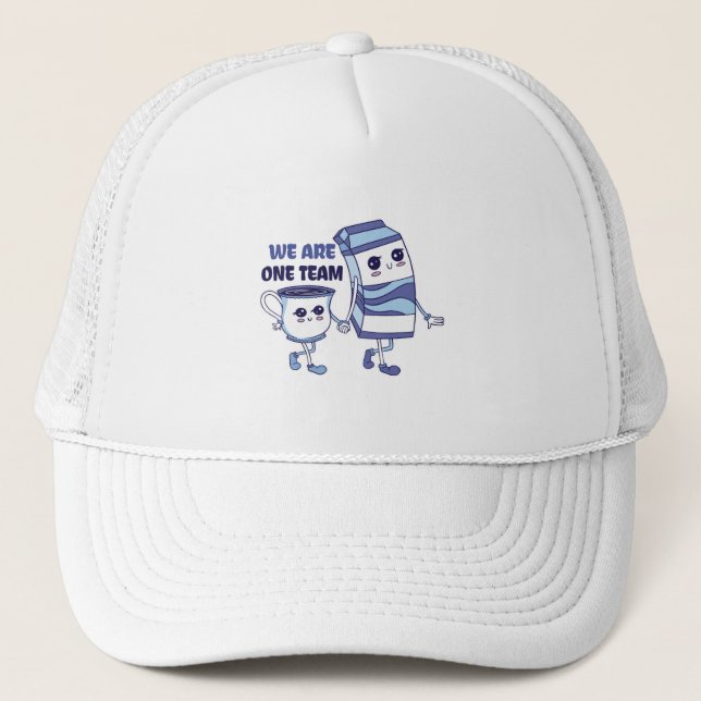 We are one Team Trucker Hat (Front)