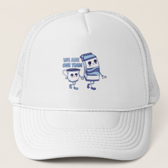 We are one Team Trucker Hat (Front)