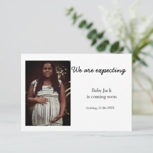 we are pregnant add baby name date pregnancy announcement