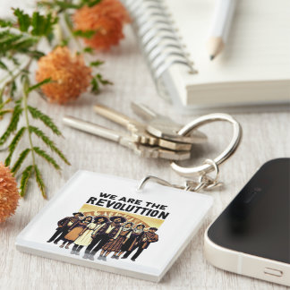 we are revolution key ring