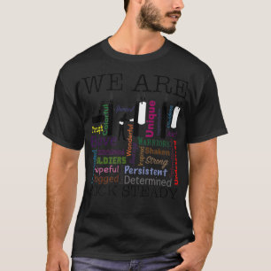 We Are Rock Steady Women Boxing Word Art 770 T-Shirt