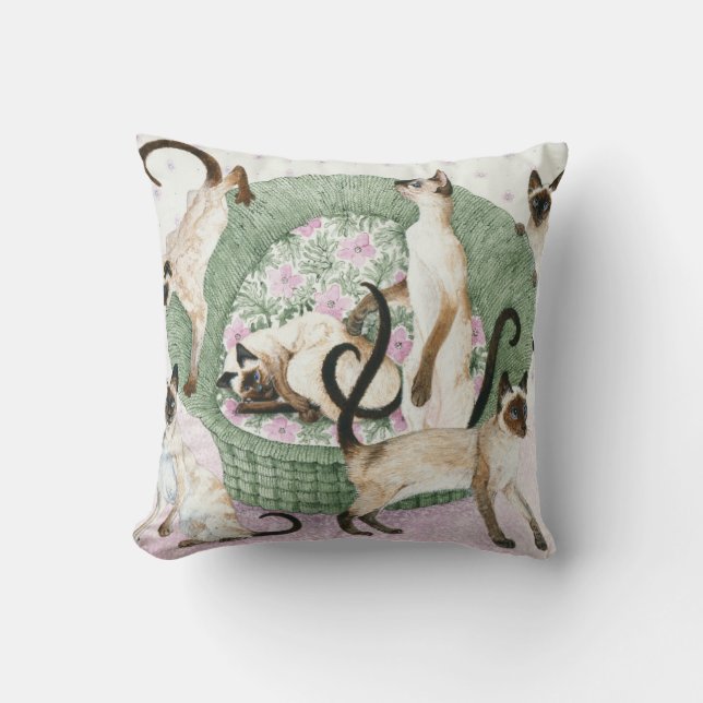 We are Siamese if you please Cushion (Front)