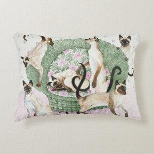 We are Siamese if you please Decorative Cushion