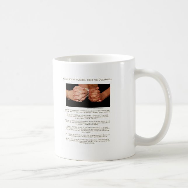 We Are Social Workers Coffee Mug (Right)