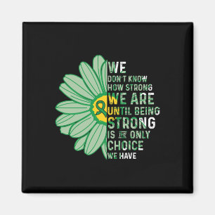 We Are Strong- Bile Duct Cancer Awareness Supporte Magnet
