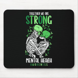 We Are Strong Mental Health Awareness Warrior Mouse Mat