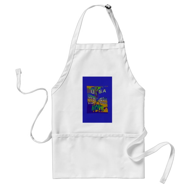 We are stronger together funny USA Hope pattern de Standard Apron (Front)