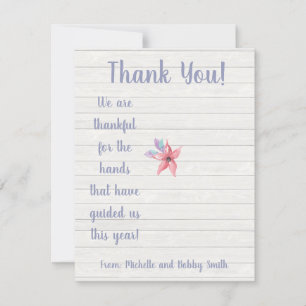 We are thankful for the hands hand sanitizer gift invitation